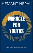 Miracle for Youths book cover by author Hemant Nepal